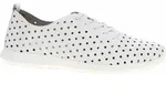 Niedrige Sneakers aus Leder Manila - Wei&szlig; - 37