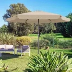 Kingsleeve&reg; Sonnenschirm UV Schutz 80+ mit Schutzh&uuml;lle 330 cm Balkon Kurbel