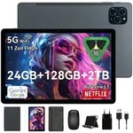 TABWEE T90 Tablet Android 16, 11 Zoll, 24GB (8+16) RAM+128GB ROM(2TB TF), 5G...