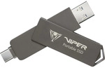 Dysk SSD Patriot PVP30 512GB 1000MB/s USB Duo A+C 3.2 Gen2 Alu (PVP30512G28UDG)