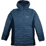 COLUMBIA Herren Steppjacke Powder PassTM Hybrid Hooded Jacket - Dunkelblau - M