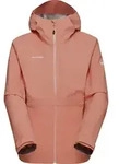 Mammut Linard Guide HS Hooded Women's Jacket quartz dust S - Orange - S