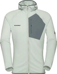 Mammut Aenergy Light ML Hooded Jacket Men Fleecejacke Herren hellgrau S - Grau - S