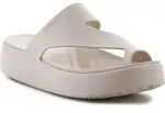 Crocs Getaway Platform Toe Loop Flip-flops Beige EU 41-42 Frau Beige EU 41-42 - Beige