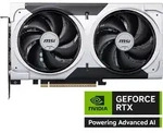 MSI GeForce RTX 5060 TI 8G VENTUS 2X OC PLUS, GeForce RTX 5060 Ti, 8 GB, GDDR7, 128