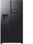 SAMSUNG RS90F65EDFEF RS94F Side-by-Side Premium Black Steel - Schwarz