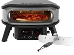 Cozze Premium Rotate, 1 Pizza/Pizzen, Schwarz, Edelstahl, 34 cm, 500 &deg;C, 345 x 345