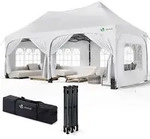 VOUNOT&reg; 3x6m Faltpavillon Pavillon Wasserdicht mit 6 Seitenw&auml;nden, Partyzelt