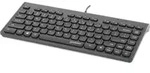 Manhattan 180702, Kabelgebunden, USB, Membran Key Switch, QWERTY, Schwarz - Schwarz