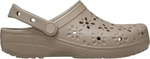 Schuhe Crocs Classic Floral Cut Out Clog 210927214 - Beige - 36