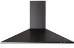 Respekta Kaminhaube Karena, Mattschwarz, 90 cm - Schwarz