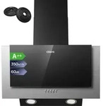 CIARRA A++ Kopffreihaube Dunstabzugshaube 60 cm 370 m3/h Umluft Abluft VM6736CB...