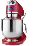 Maxima - Gastro Planetenmischer - 7 l - Bis zu 2 kg Teig - Raspberryrot