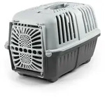 lionto Tiertransportbox, robuste Transportbox aus Kunststoff mit sicherem