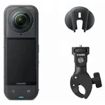 Insta360 X5 Motorcycle Bundle, 8K Ultra HD, 72 MP, 120 fps, WLAN, Bluetooth, 2400 mAh