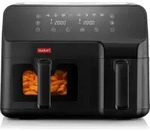 Bodum MELIOR Hei&szlig;luftfritteuse | 5,1L. + 3,2 L. Airfryer 2700W NEUHEIT - Schwarz