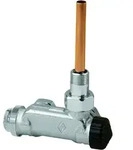 HEIMEIER Ventil E-Z Einrohr Eckform, DN 15, mit Tauchrohr 3877-02.000