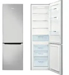 Amica KGCL 387 160 E, 262 l, ST, 38 dB, 3,5 kg/24h, C, Edelstahl - Silber
