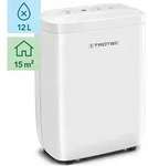 TROTEC Raumentfeuchter elektrisch TTK 27 E &ndash; Leistung 12 L/Tag &ndash; Fl&auml;che 15 m2 /