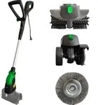 Unkrautfuchs Reinigungsb&uuml;rsten-Set Unkrautb&uuml;rste UB600, 600 Watt, elektrische,