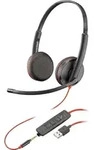 HP Poly Blackwire 3225 USB-A On-Ear - Schwarz