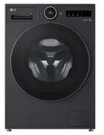 LG F4WX9092B, LG F4WX9092B, Frontlader, 9 kg, B, 72 dB, 1400 RPM, A Schwarz,