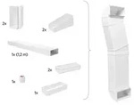 Electrolux M2CKCF01C, Umluftset, Wei&szlig;, 4 kg, 1 St&uuml;ck(e) - Wei&szlig;