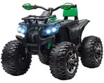 HOMCOM Elektro-Quad Kinderquad mit Scheinwerfer Kindermotorrad mit USB-Anschluss