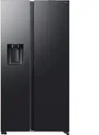 Samsung RS80F65KDFEF Side by Side Wassertank, No Frost+, Premium Black Steel -