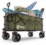 Sekey XXXL Bollerwagen Faltbar 300L 200KG Belastbar, verl&auml;ngerter...