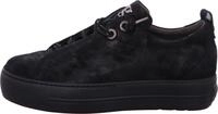 Paul Green Damenschuhe sportlicher Schn&uuml;rer Schwarz Freizeit