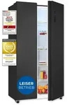 Exquisit Side-by-Side-K&uuml;hlschrank, K&uuml;hl-Gefrierkombination, NoFrost, 442 Liter,