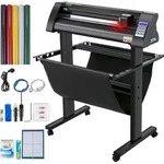VEVOR 870 mm Vinyl Schneideplotter Folienplotter Halbautomatisch mit Signmaster