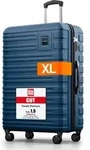 Travely Polycarbonat Koffer Gro&szlig; 77cm XL - 100L Innenvolumen - 158cm Gurtma&szlig;, sehr