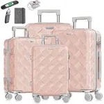 KESSER&reg; Reisekoffer Set 4-teilig | Kofferset + Handgep&auml;ck | Trolley ABS