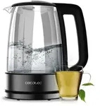 Cecotec ThermoSense 340, 1,7 l, 2200 W, Transparent, Schwarz, Glas,