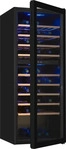 Exquisit 810850100, Exquisit Weink&uuml;hlschrank 2 Zonen, 78 Flaschen, 194 Liter,