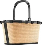 Reisenthel Carrybag XS Frame Raffia Black - Beige/Schwarz