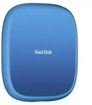 SanDisk SDSSDE62C-2T00-G25, 2 TB, USB Typ-C, 3.2 Gen 2 (3.1 Gen 2), 1000 MB/s, Blau