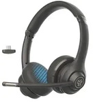 JLab Go Work 2nd Gen Bluetooth Headset mit Mikrofon - Akku 55h+ On Ear