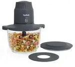 Tefal Choppeo MB603138, 2 l, Schwarz, Transparent, Glas, Edelstahl, 500 W, AC -