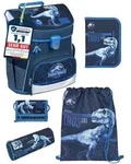 Scooli Ranzen-Set 5-teilig JURASSIC WORLD DINOSAURIER Schulranzen-Set mit
