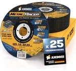 25x Amboss Metal Racer Trennscheibe | &Oslash;125 mm - 1 mm - 22.23 mm |