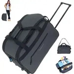 Reisetrolley Weekender Duffle Elephant Travel 55 cm Trolley Reisetasche mit...