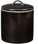 Broste Copenhagen NORDIC COAL Dose mit Deckel 12 cm - Schwarz