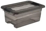 keeeper 1094082700000, Aufbewahrungsbox, Grau, Transparent, Rechteckig,...