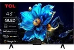 TCL 43P71K, 109,2 cm (43"), 3840 x 2160 Pixel, QLED, Smart-TV, WLAN, Aluminium -
