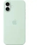 iPhone 16 Plus Silicone Case with MagSafe - Aquamarine - Blau