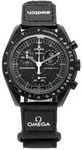 Swatch x Omega Mission To The Moonphase Snoopy Black