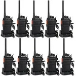 Retevis RT24 Plus Funkger&auml;te, Lizenzfrei Walkie Talkie 4er mit Headset